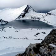 Itinerario didáctico con raquetas de nieve por el entorno de los Lagos de Covadonga 