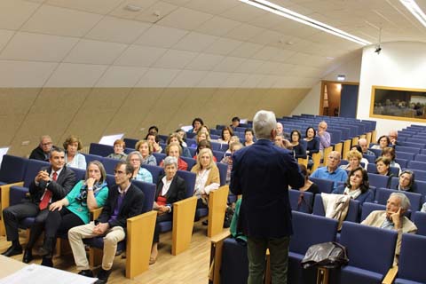 Asistentes a la presentación