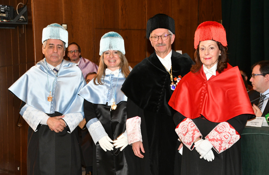 Julio Neira, Catarina Valdés, Alejandro Tiana y Yolanda Gómez