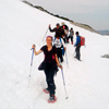 Raquetas de nieve para avanzar por los Picos de Europa