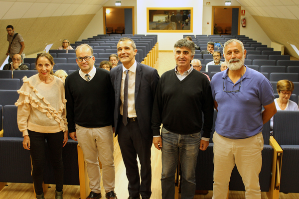 Remedios Zapico, Manuel Álvarez, Juan Carlos Menéndez Mato, José Luis Carmona y Xuan de Con Redondo.