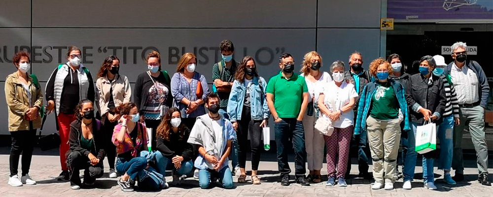 Esteban Álvarez Fernández con parte del alumnado del curso.