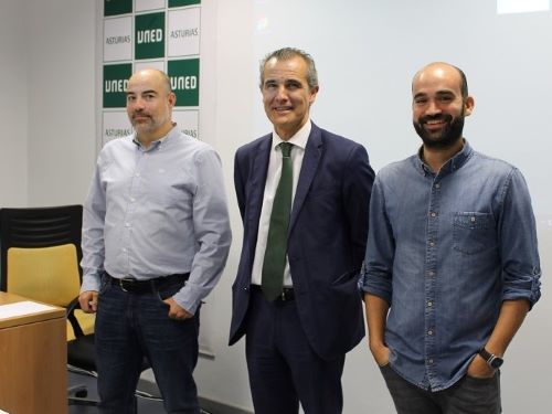 Javier Garca Iez, Juan Carlos Menndez Mato y Miguel Busto Zapico