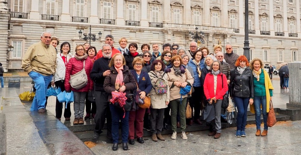 Viaje de alumnos de UNED Sénior a Madrid.